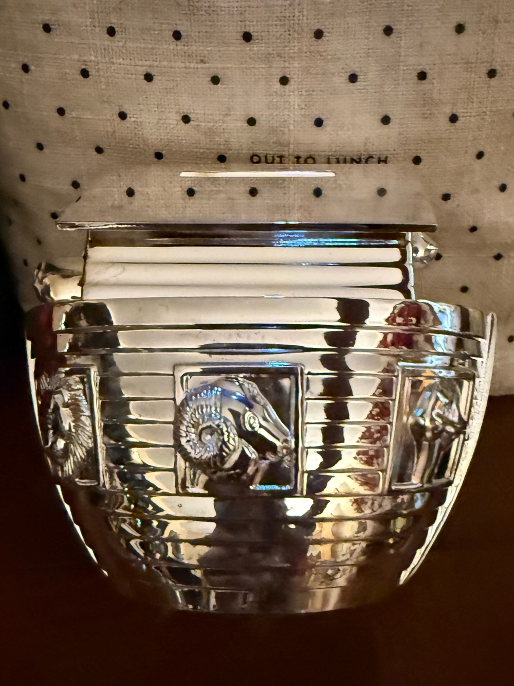 Things Remembered Silver Metallic Noah’s Ark Money Bank